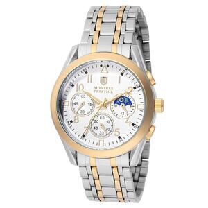 Invicta X Montres Prestige Men's 40mm, Steel, Gold Watch New